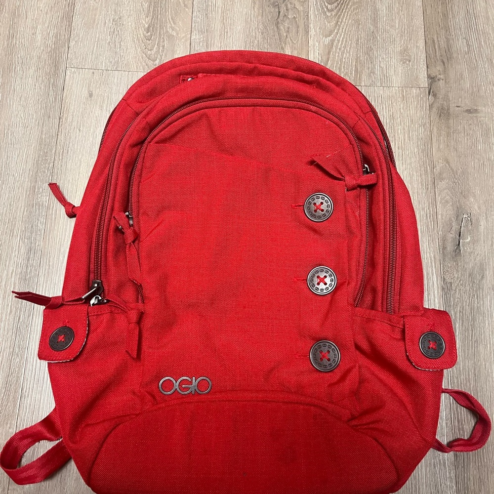 OGIO Bold Red Backpack